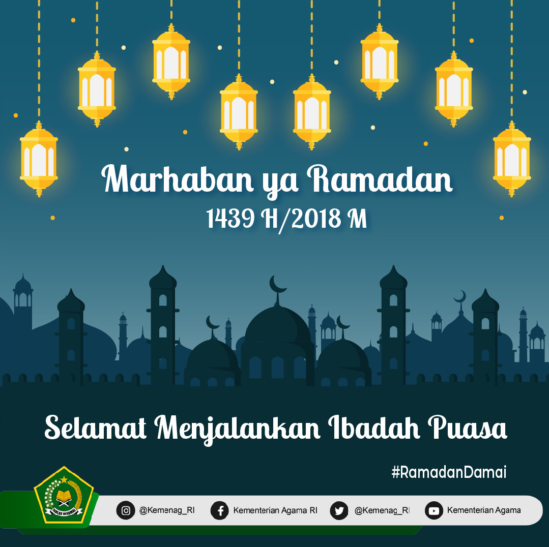 Marhaban ya Ramadan 1429H/2018M